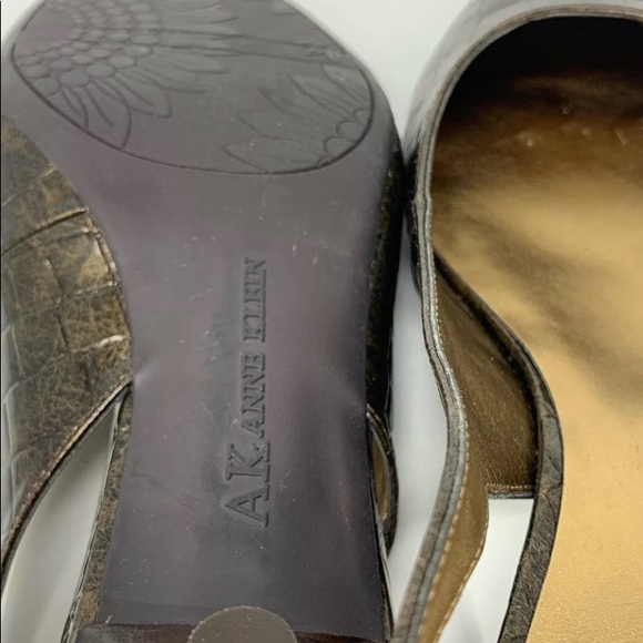 Anne Klein iflex Womens Cream Beige Slingback 10.5 - Picture 5 of 5